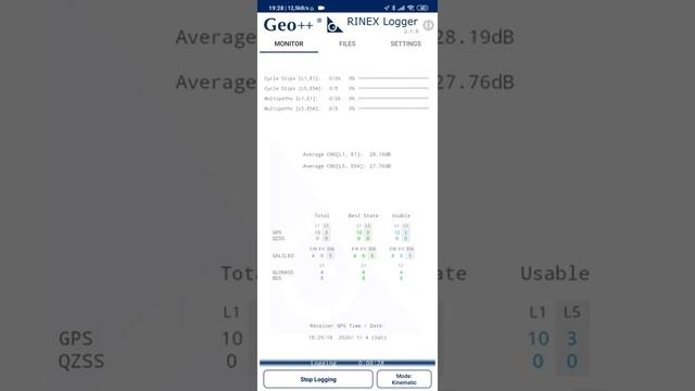 saving raw GPS data on Android smartphone смотреть онлайн