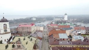 Выборг с квадрокоптера 3