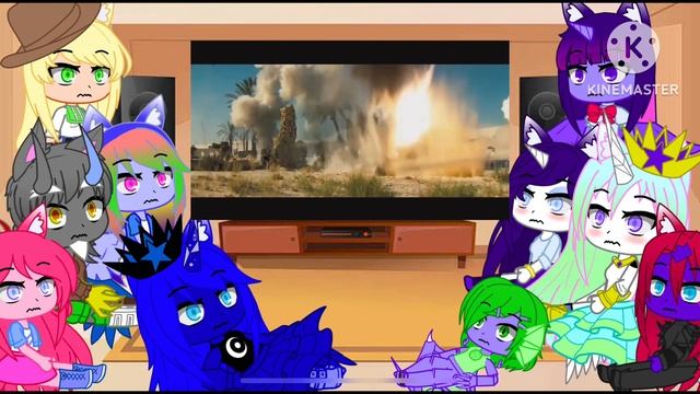 Mlp Crew Reacts to Transformers Desert Battle Scene (Gacha Club Au) смотреть онлайн