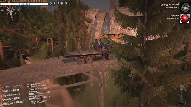 🚚🚚🚚☆SpinTires☆Карта●•●Река Ангара●•●•Автор:vitaly_bazamov٩(-̮̮̃•̃)۶◖♪_♪|◗🚚🚚🚚