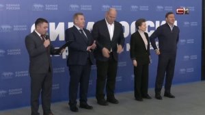 Юные хоккеисты из Сургута поддержали зимний этап марафона "Сила России"