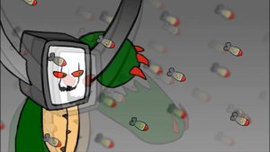 Omega Flowey VS Photoshop Flowey