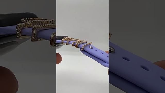 Украшение Стразы Запонка для Смарт-часов Универсальное(ширина ремешка до 21мм) Комплект из 5шт смотреть онлайн