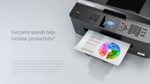 Brother™ MFC-J430W | Inkjet Printer with Wireless Networking and Auto Document Feeder