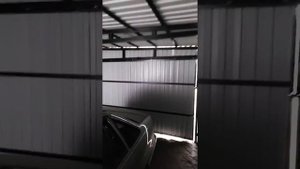 Подъёмно поворотные ворота бюджетный вариант своими руками