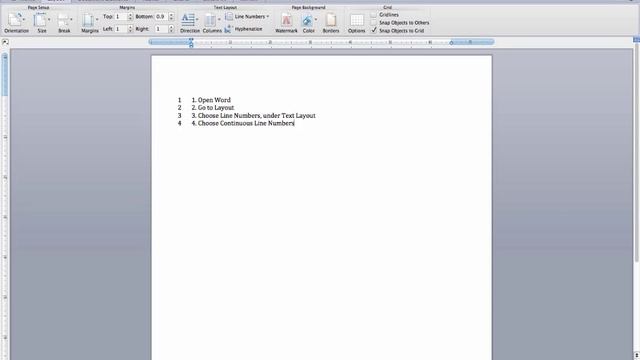 Continuous Line Numbers смотреть онлайн