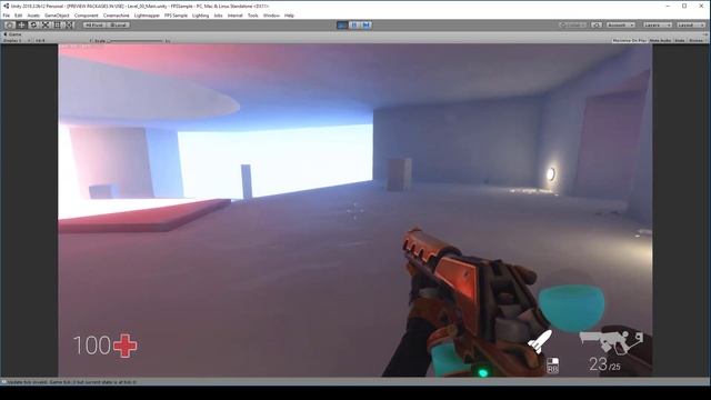 UNITY FPS SAMPLE  Quick start guide
