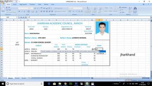 How to create marksheet in ms excel easy steps in hindi