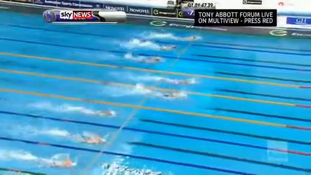 Magnussen impresses at swim nationals. смотреть онлайн