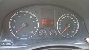 VW insp reset. Ключ на панели.