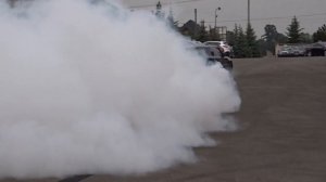 Mercedes-Benz W124 E500 swap M113 55 AMG kompressor burnout