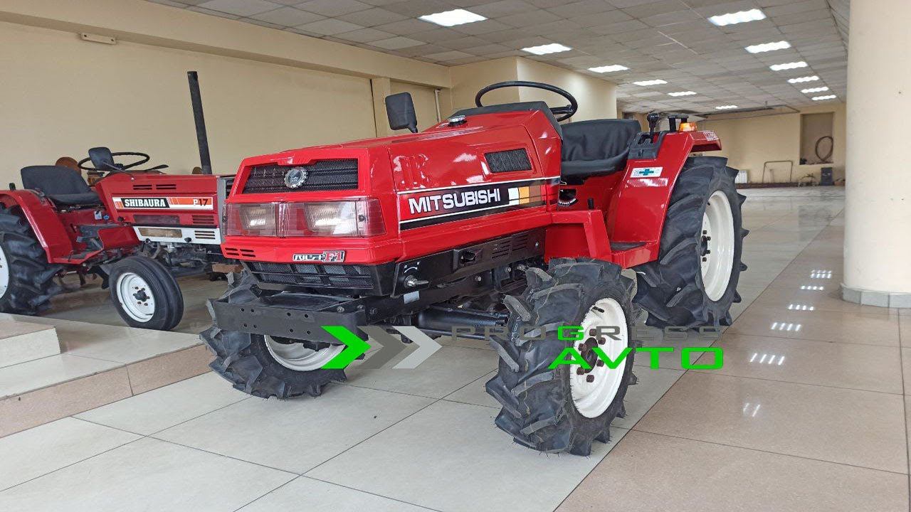 Скорее кликай на новый обзор японского трактора в Омске MITSUBISHI MT20 PROGRESS AVTO