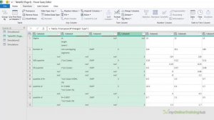 Import Data from a PDF to Excel