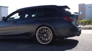 2023 BMW M3 Competition Touring - Black Sapphire Metallic - Walkaround (4K)