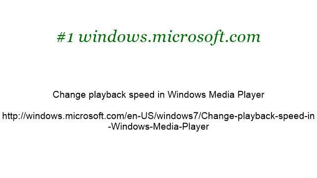 How-To Decrease Play Speed In Real Player