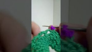 Прихватка Виноград,  часть 1