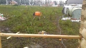 Обработка сруба от синевы - баня 6х4 продолжение №54