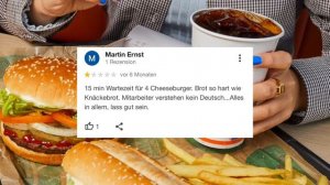 Burger King Deutschland GmbH #googlebewertungen #bewertungen #burgerking #bk #lustig