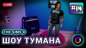 Стрим. The Sims 4. Шоу Ту́мана. #14.