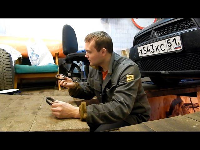 Сидим в гараже. Mitsubishi Lancer X. Ремонт выхлопной системы. + новости о Пассатике.