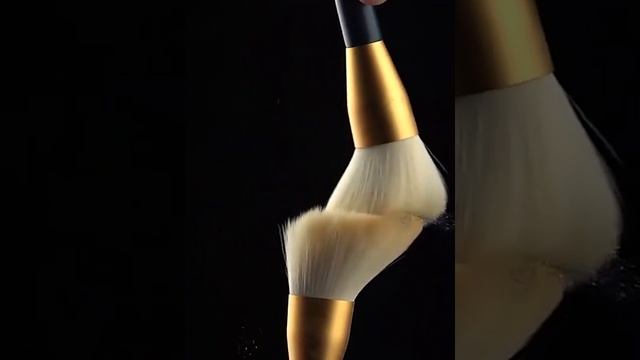 Набор кистей для макияжа 12 шт синий/золотой смотреть онлайн