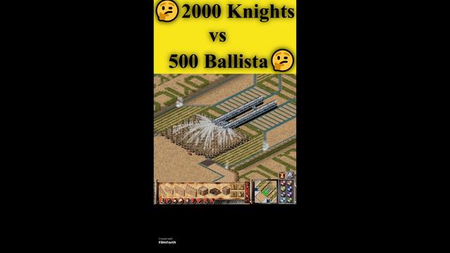 Stronghold Crusader HD 2000 Knights vs 500 Ballista #youtube #gaming #stronghold #games смотреть онлайн