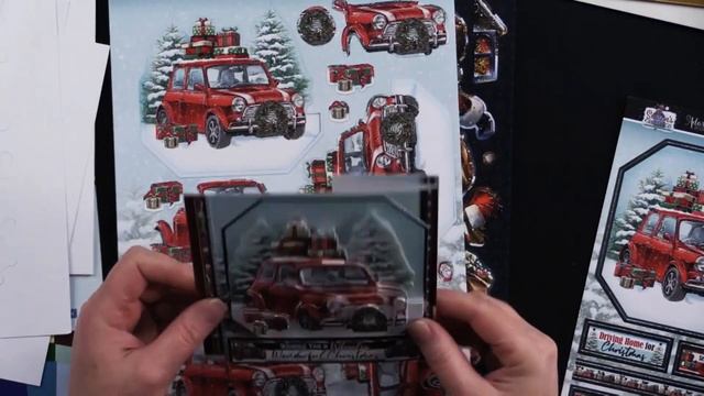 5 Layered Cards Using Season's Greeting by Hunkydory Crafts смотреть онлайн