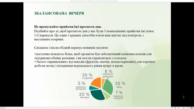 ШКОЛА ПРАВИЛЬНОГО ХАРЧУВАННЯ   Тема: «Ідеальна вечеря »
