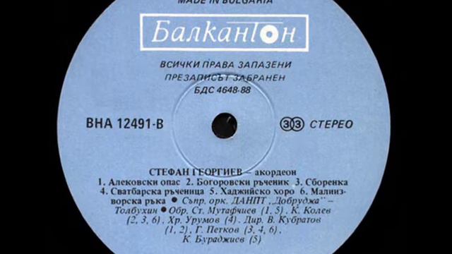 Малиизворска ръка - Стефан Георгиев