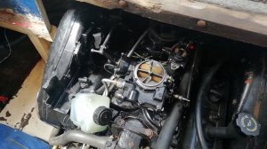 mercruiser 4.3 - глохнет при о открытом подсосе