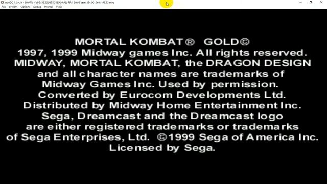 Эмулятор Sega Dreamcast (NullDC v1.0.4) Настройка