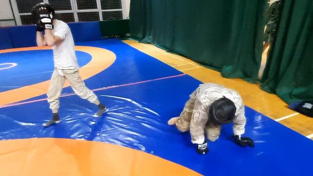 Тренировка по ПРБ( учебный поединок) смотреть онлайн