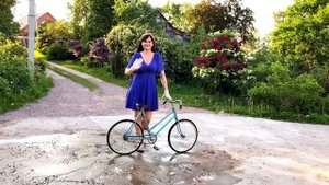 Подставка для цветов из Велосипеда ( Bicycle flowers stand )