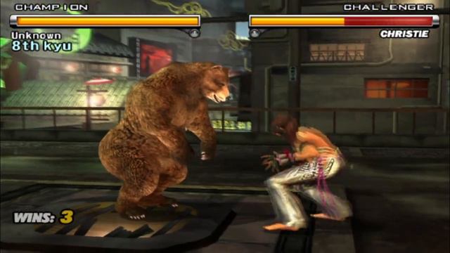 Tekken 5 Kuma bites Panda & all girls смотреть онлайн