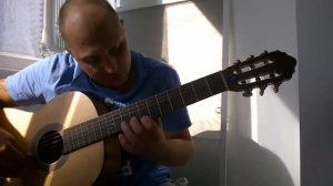 Уроки гитары.В.Цой-Это не любовь.Вступление.Соло