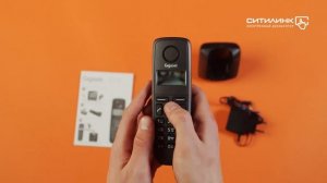 Обзор радиотелефона GIGASET A116 RUS | Ситилинк