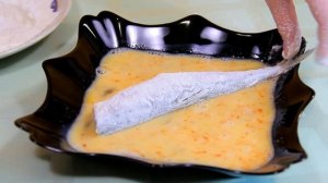Рецепт Корюшка жареная в кляре.