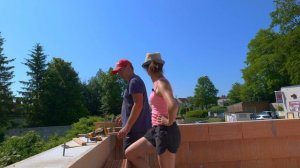 КРЫША. Фронтоны. Керамоблок. Строительный дневник Русских во Франции.