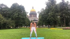 Оздоровительная зарядка из города Санкт-Петербург.
