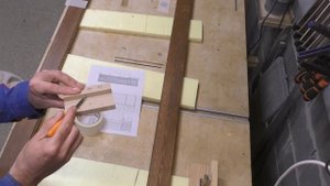 Зеркало в мебели из массива дерева своими руками.