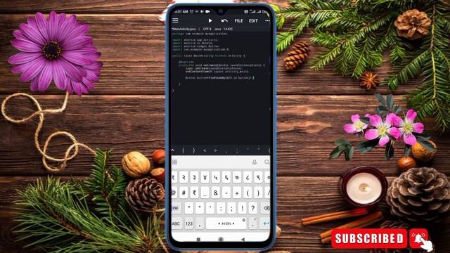 मोबाइल फोन में Java N-IDE से App कैसे बनाये|| Toast App Coding Using Java N IDE In Mobile смотреть онлайн