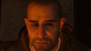 Гюнтер о'Дим и Геральт ругаются