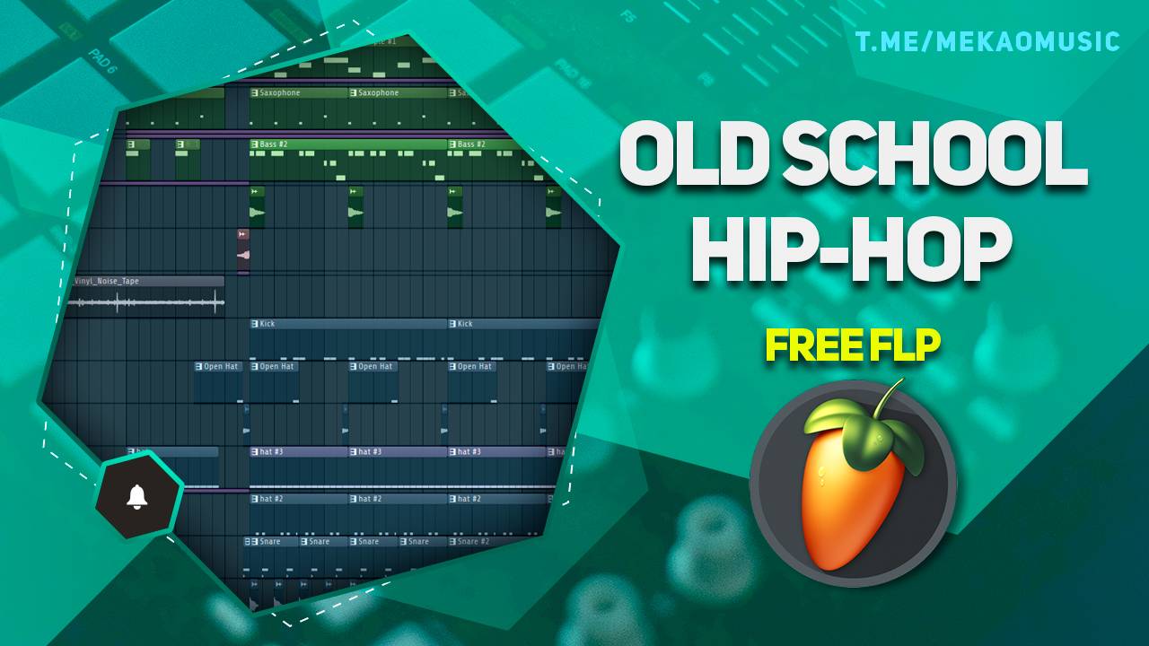 BoomBap Hip-Hop/Old School Hip-Hop в FL Studio (Бесплатный FLP/Free FLP)