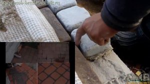 Укладка брусчатки, укладка клинкерной брусчатки