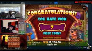 TrainWrecksTV FIRST Max Win In a Year !!