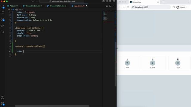 How To Create Horizontal Drag and Drop List in React JS смотреть онлайн