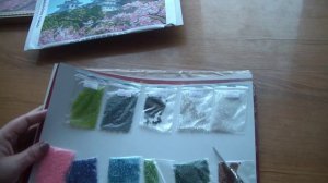 Обзор набора для вышивки бисером "Япония" (Светлица)  от производителя "Мода и стиль"