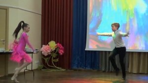 Дети танцуют в школе ДЖАЙВ // Бальные танцы// КРУТОЙ Мальчик и Девочка