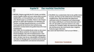 Deutsch ASPEKTE NEU B2 KAPITEL 8 ( 3.2--3.16 ). Lehrbuch. HÖREN. TRANSKRIPTIONEN.