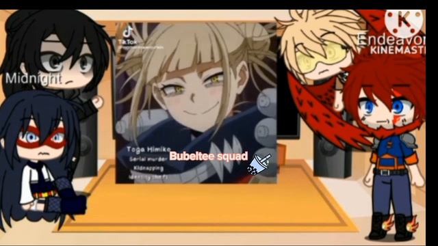 Pro heroes react to the league of Villans смотреть онлайн